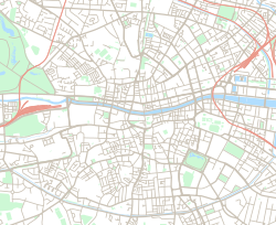 Merrion Square is located in Central Dublin