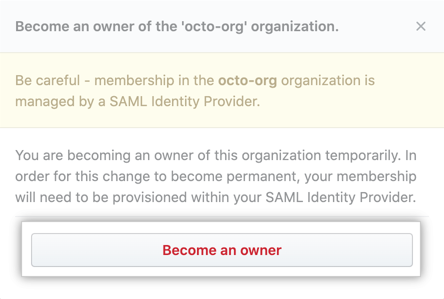 Become an owner button