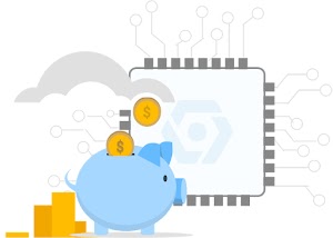 Cut costs logo