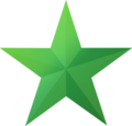 Green star icon
