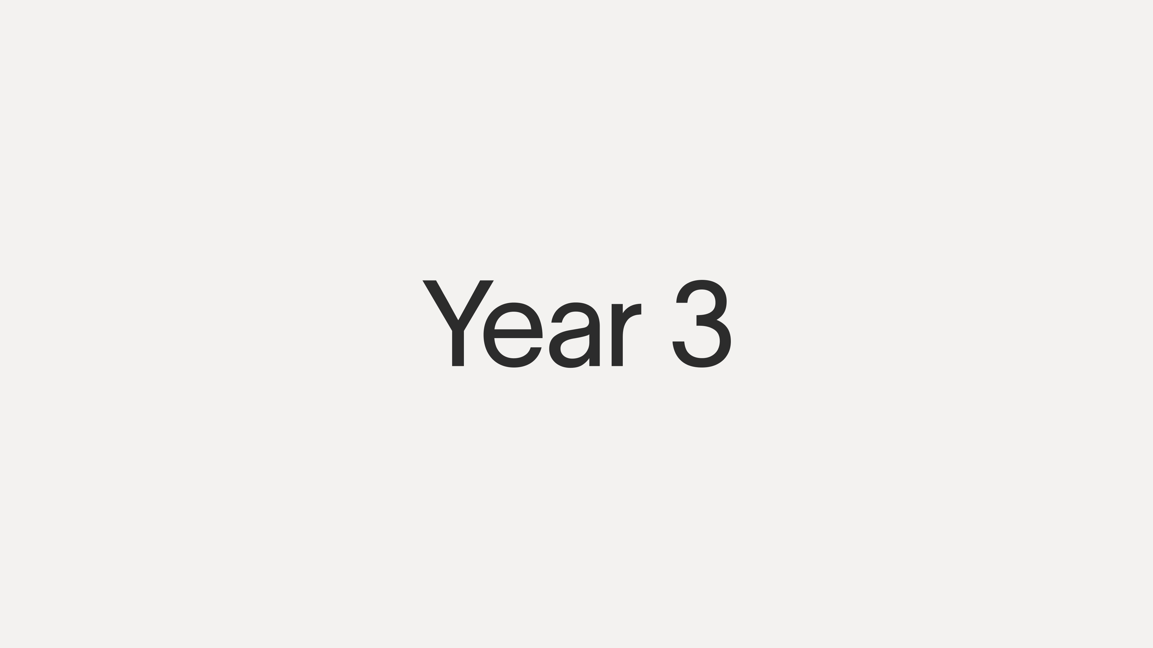 Year 3 - Blog