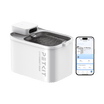 PETKIT EverSweet Max cordless cat water fountain, cat water dispenser, mobile app interface showing remote control