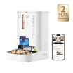 PETKIT YumShare Dual-Hopper 2 automatic pet feeder, automatic dispenser with camera for real-time monitoring