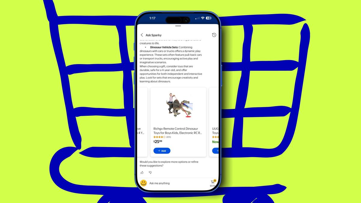 Walmart has Sparky, but it's limited