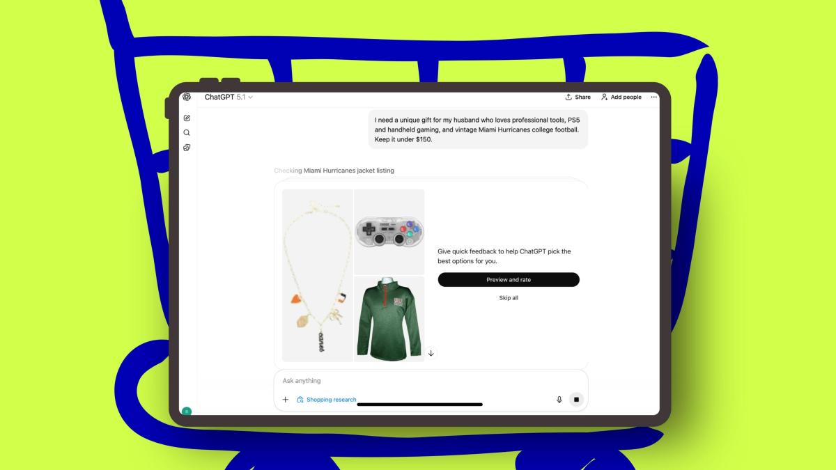 Use ChatGPT for gift ideas and inspo