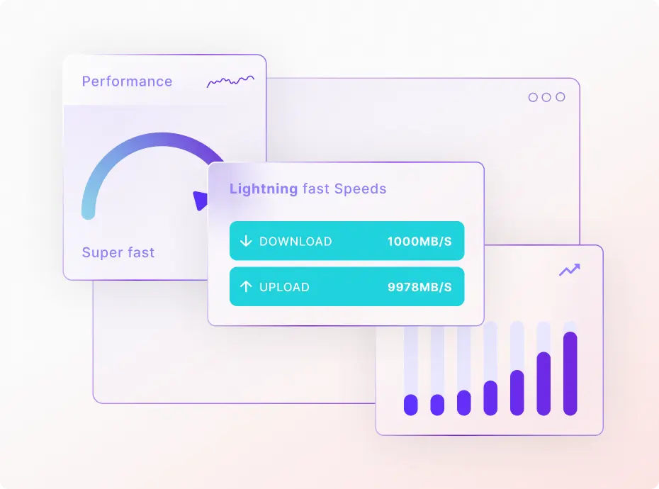 Enjoy unlimited bandwidth