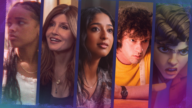 A composite of images from film and TV streaming this week.