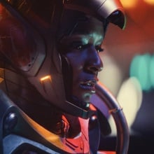 Dominique Thorne in "Ironheart."
