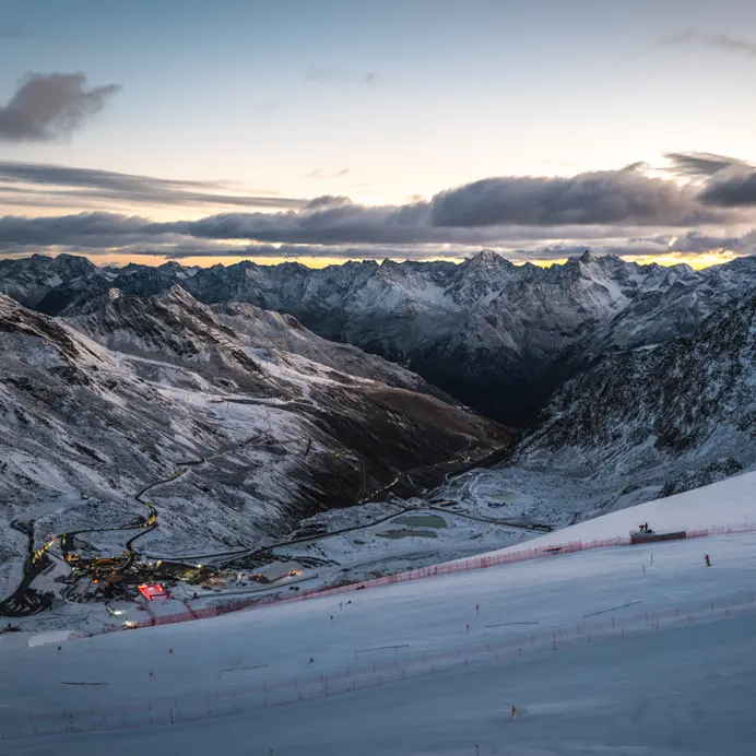 Snowmountains in Sölden