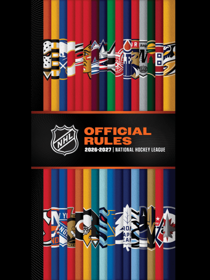 NHL rulebook for 2026-27 regular season
