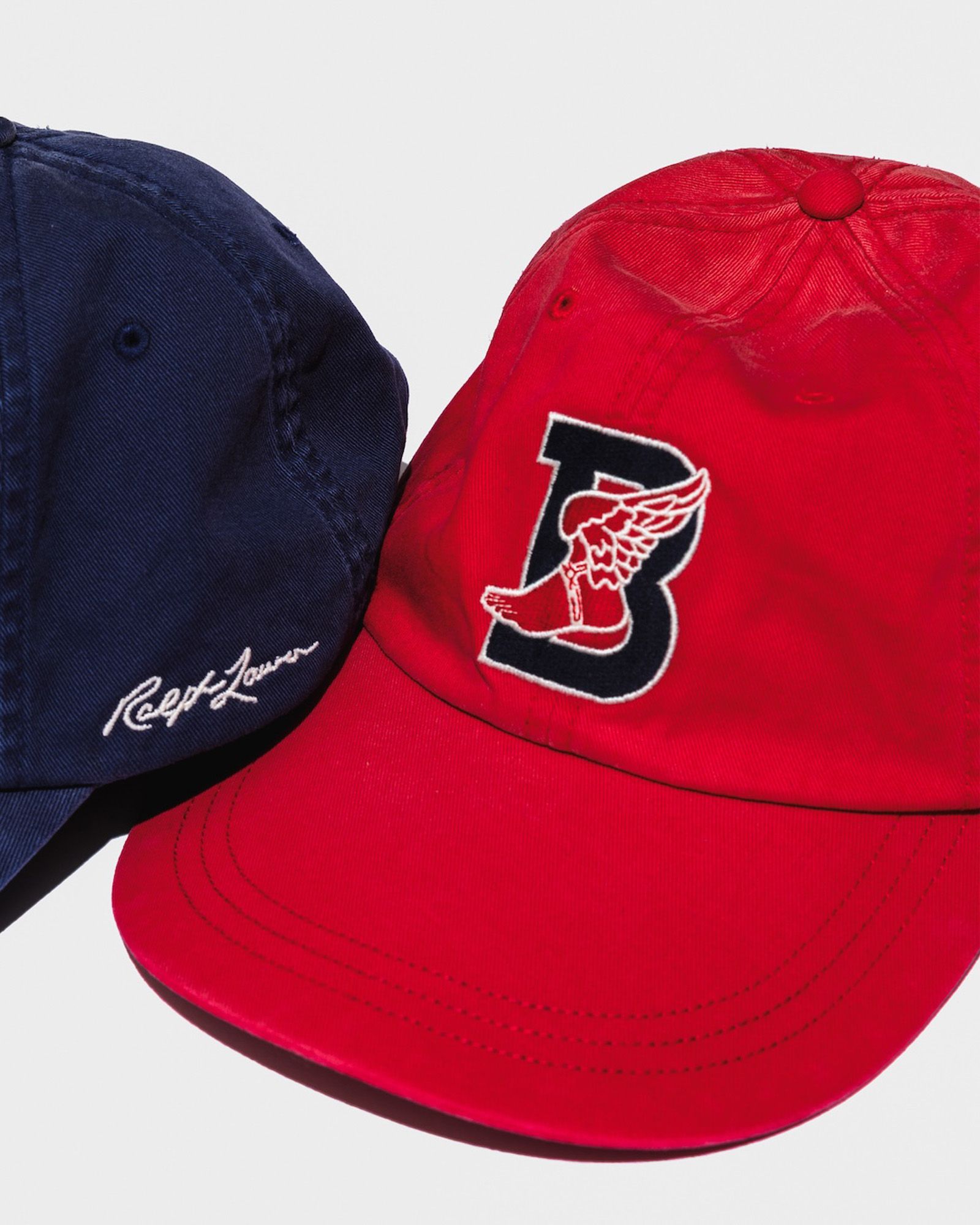B WING LONG BILL CAP ¥17600