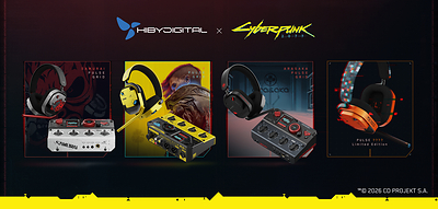 HiBy presenta oficialmente los productos de la colaboración con Cyberpunk 2077