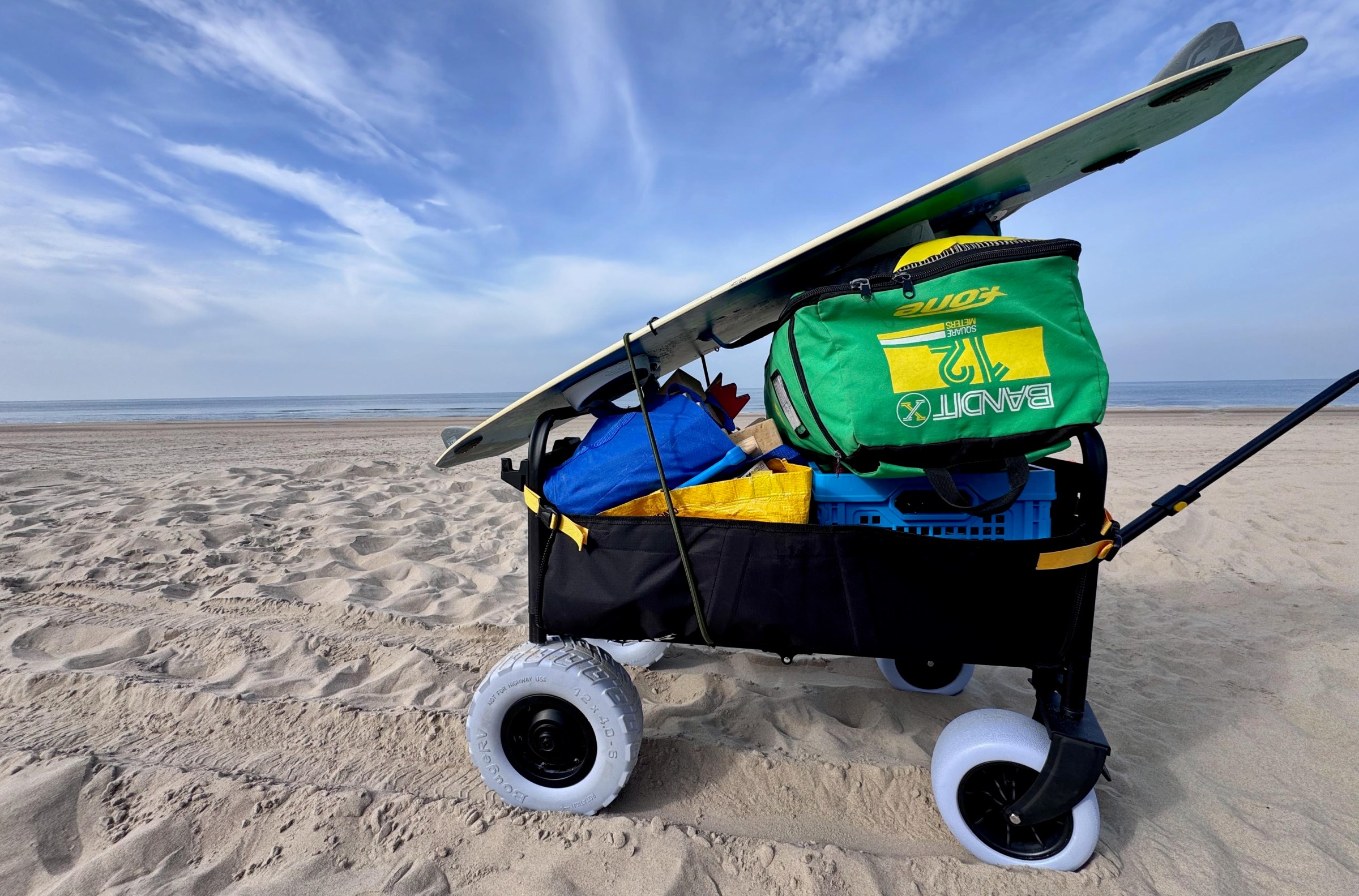 This remote-controlled wagon is silly but so very useful