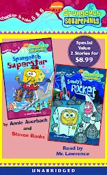 Значок приложения "Spongebob Squarepants: Books 5 & 6: #5: SpongeBob Superstar; #6: Sandy's Rocket"